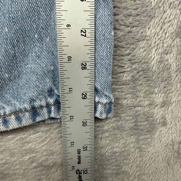 Levi's Mens 505‎ Stright Fit Straight Leg Jeans 40x32(30) Stonewash - Picture 7 of 16